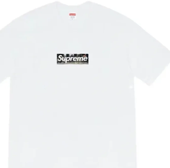 21ss M L White S Box Tee XL Logo Milan 0602